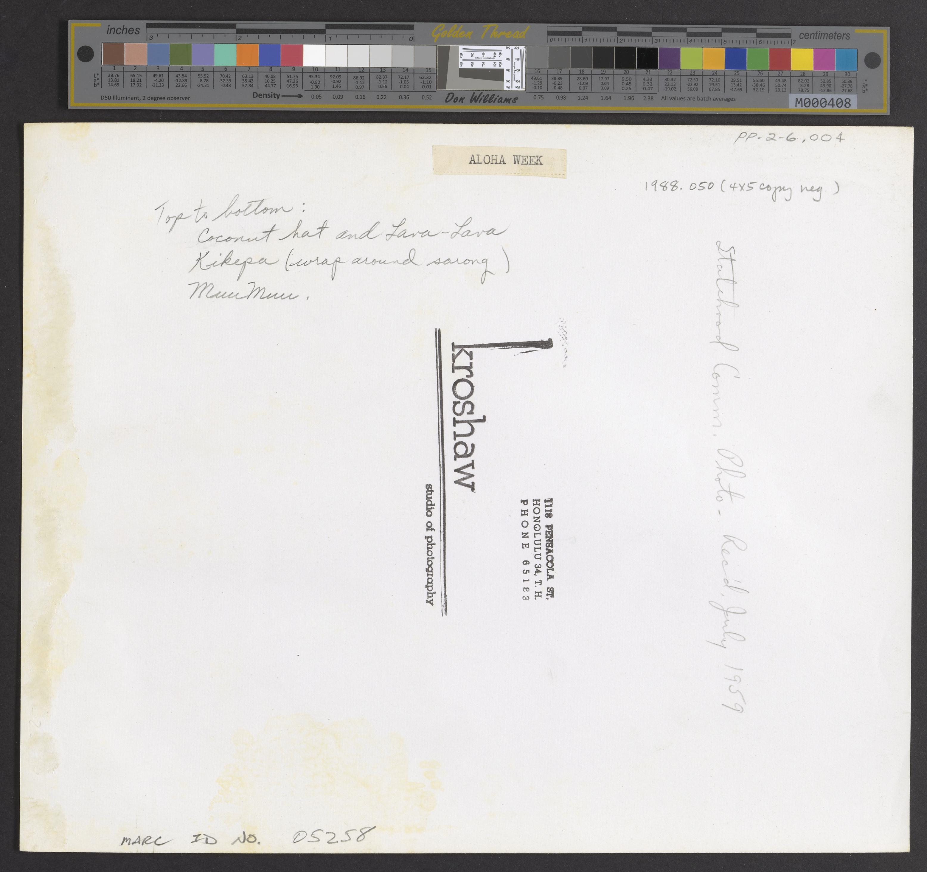 Browse Catalog - Digital Archives of Hawaiʻi